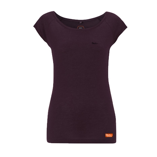 Bamboo .. T-Shirt Regular fit Eggplant