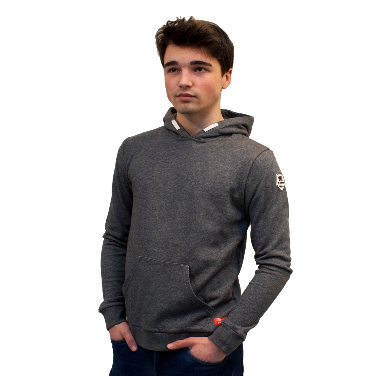 Midfield .. Hoodie Slim Fit Gray clean