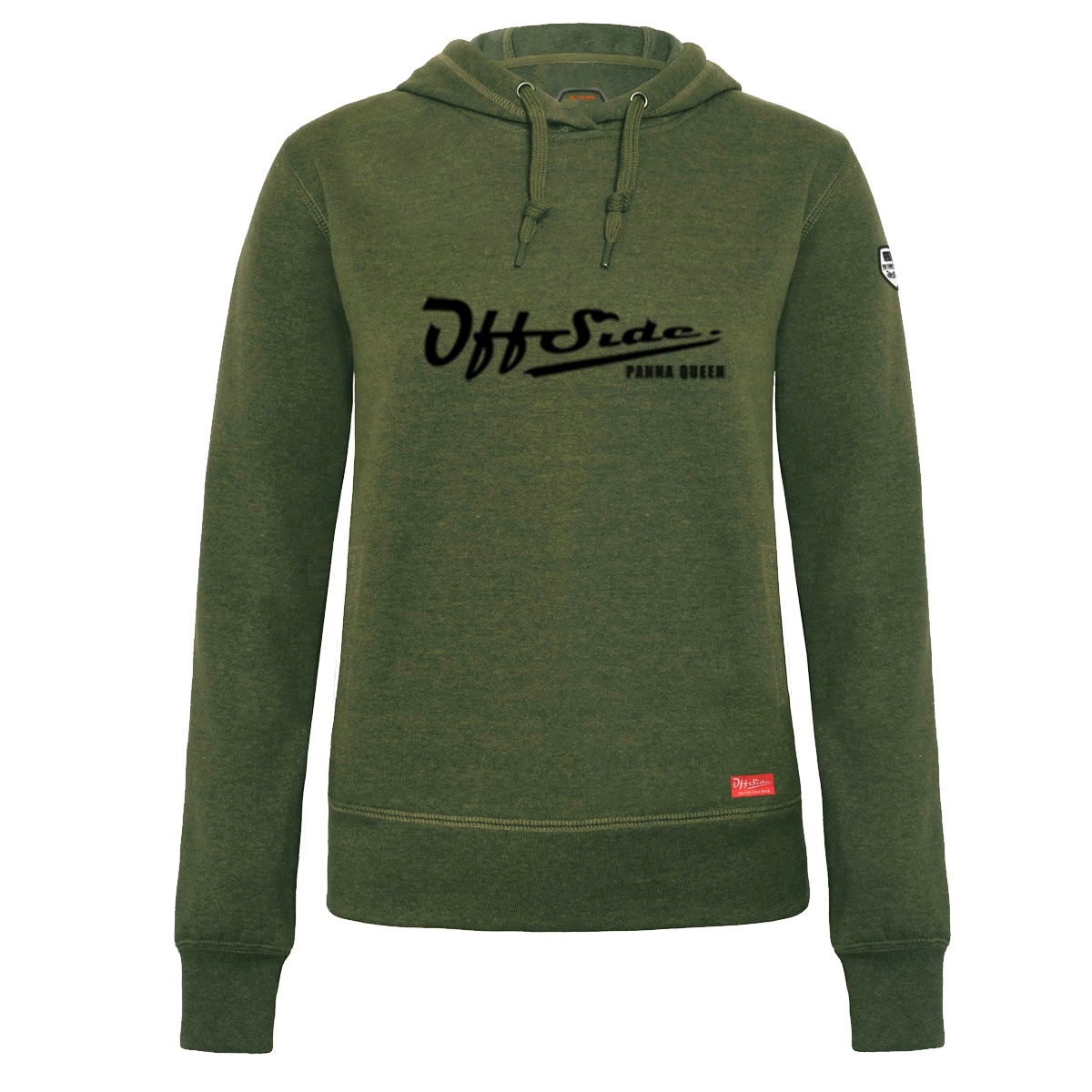 Panna Queen .. Hoodie Slim Fit Moss Green
