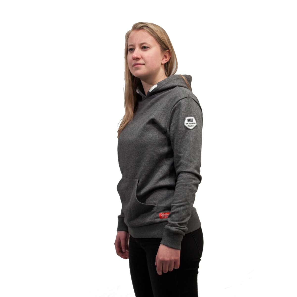 Midfield .. Hoodie Slim Fit Gray clean WMNS